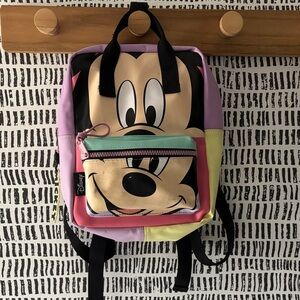 Disney Mickey Mouse Kids Backpack - Pink, Yellow, Black